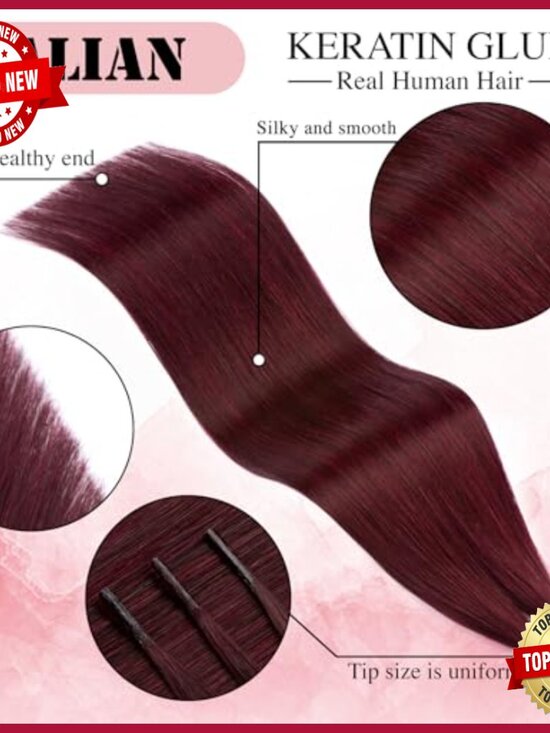 22 Inch Human Hair I-Tip Extensions 50g Microlink Remy Hair